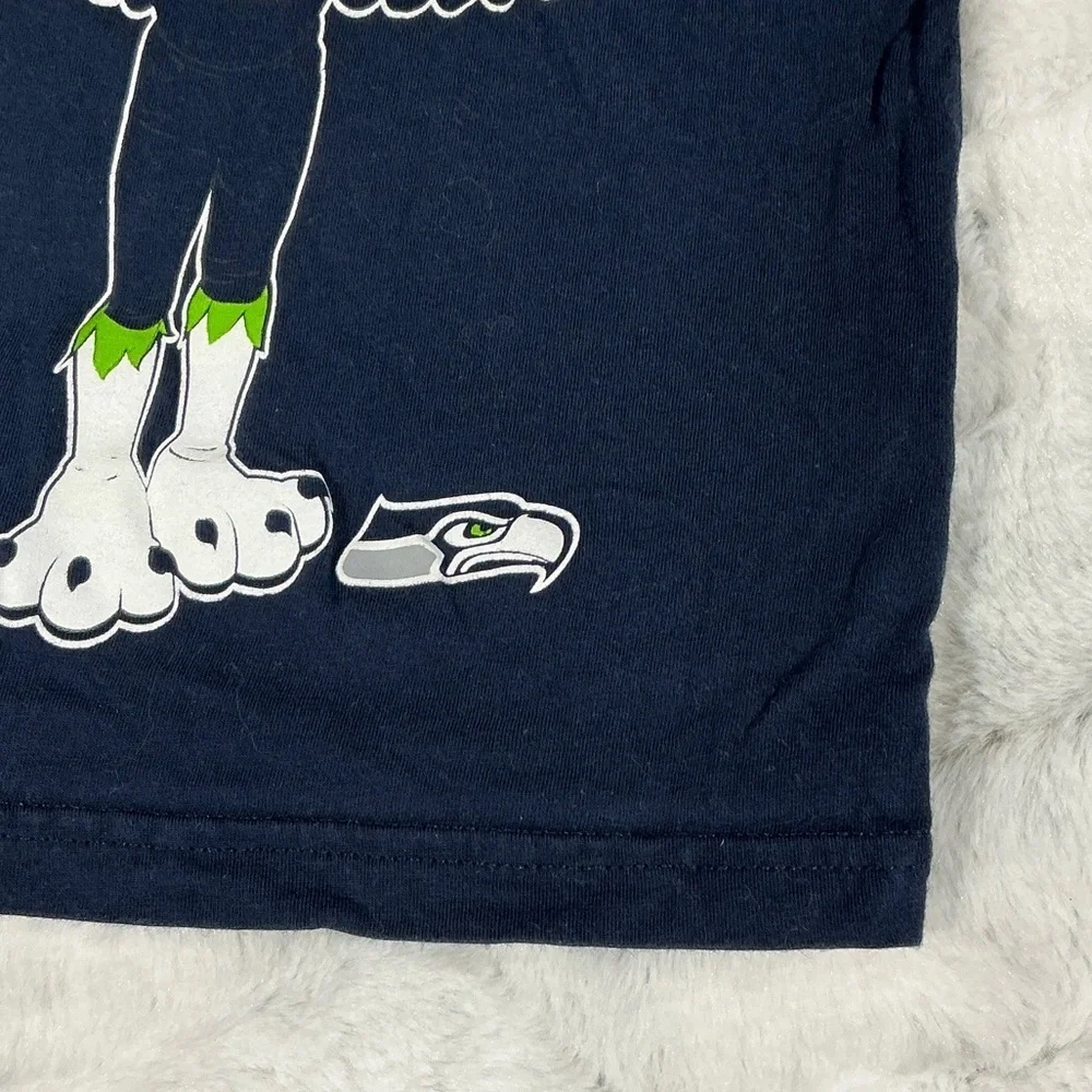 Seattle Seahawks Kids Navy Blue Graphic T-Shirt 18m